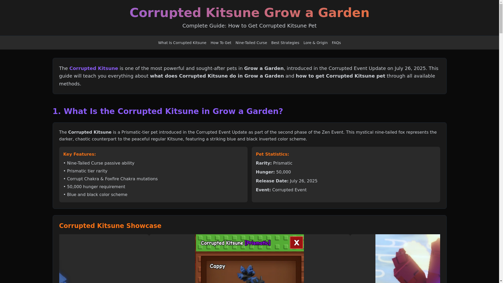 website screenshot of https://corruptedkitsunegrowagarden.xyz/