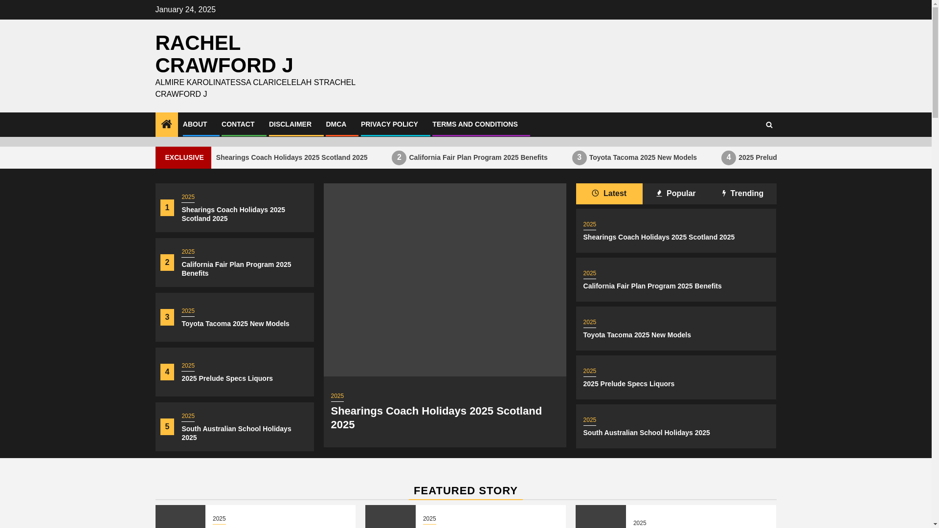 website screenshot of https://rachelcrawfordj.pages.dev/