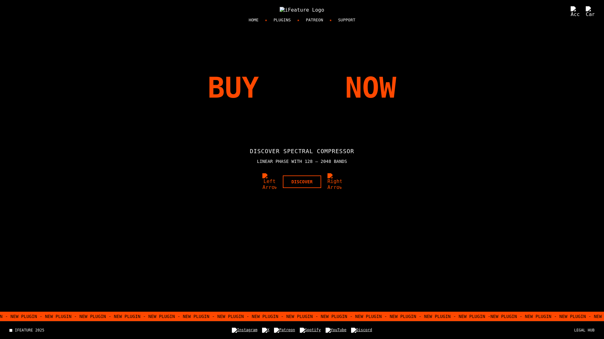 website screenshot of https://ifeature-website.pages.dev/