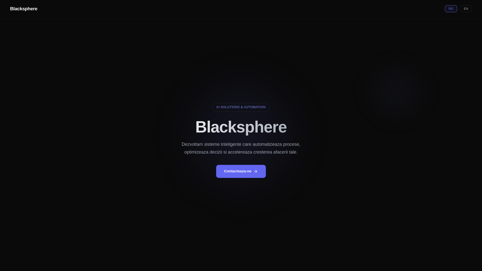 website screenshot of https://blacksphere-site.pages.dev/