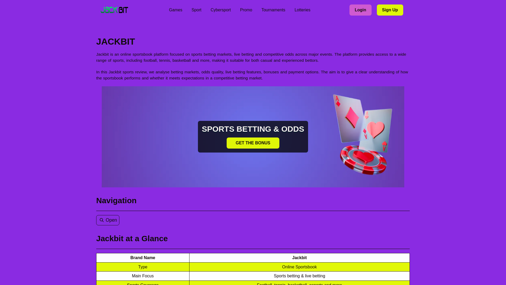 website screenshot of https://jackbit-sports-bet.pages.dev/