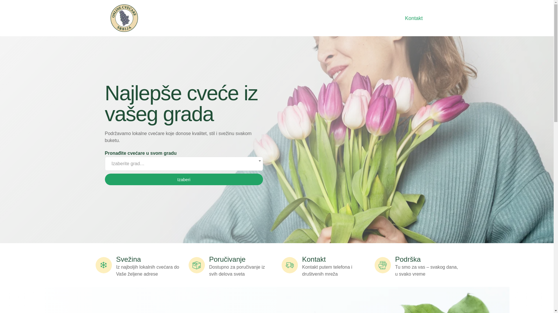 website screenshot of https://onlinecvecaresrbija.rs/