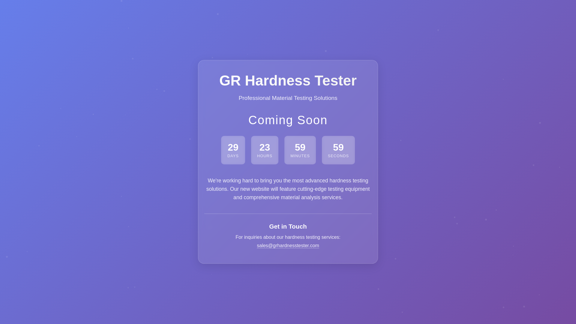website screenshot of https://grhardnesstester.pages.dev/