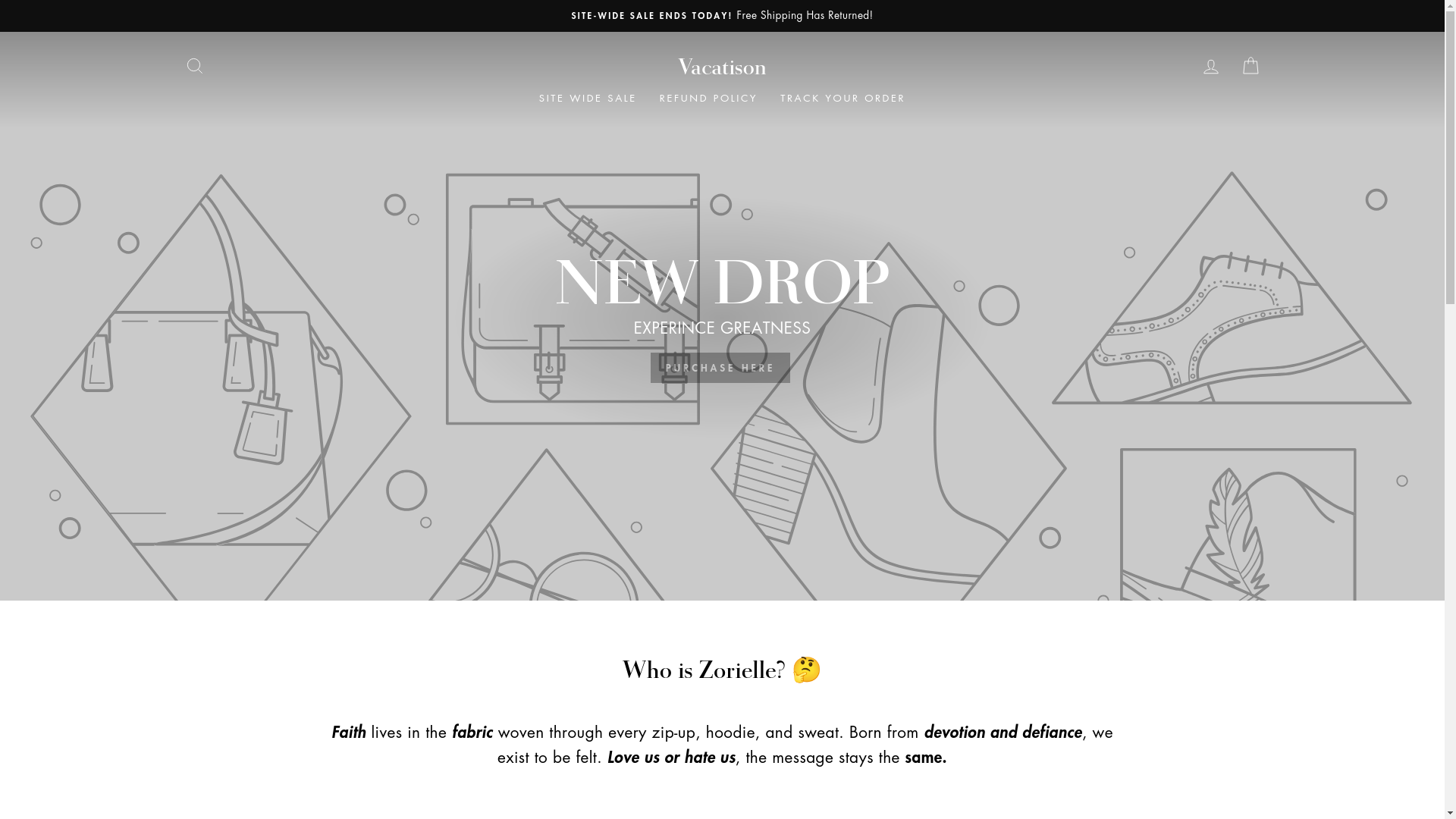 website screenshot of https://vacatisonn.com/