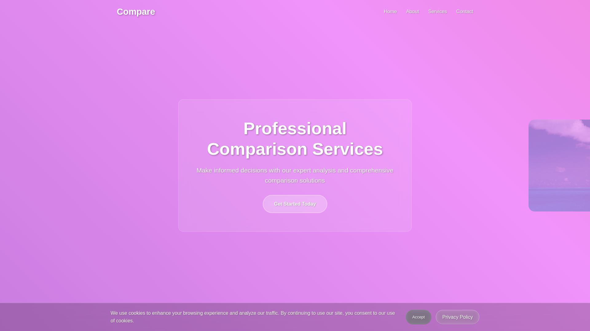 website screenshot of https://evaluatevaluecompare.cyou/