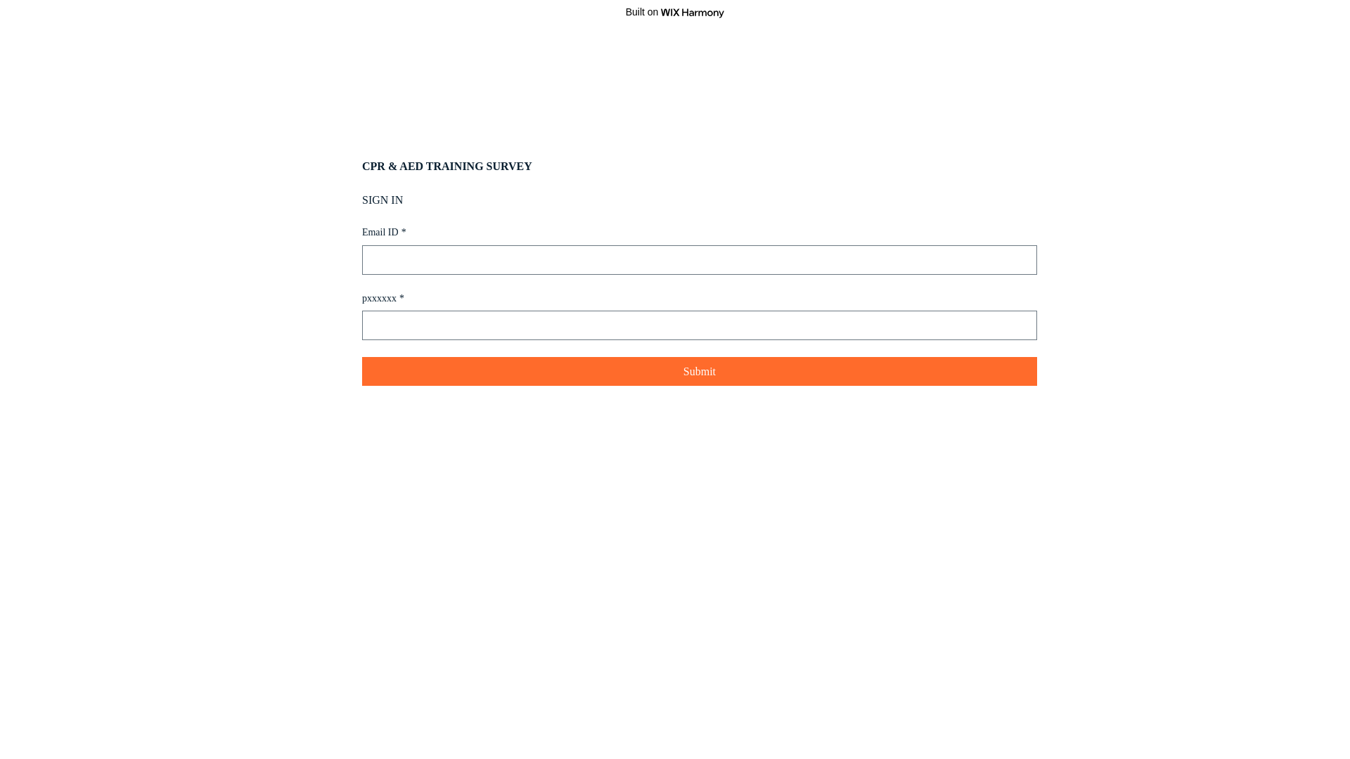 website screenshot of https://surveyalln07.wixsite.com/surveyhub