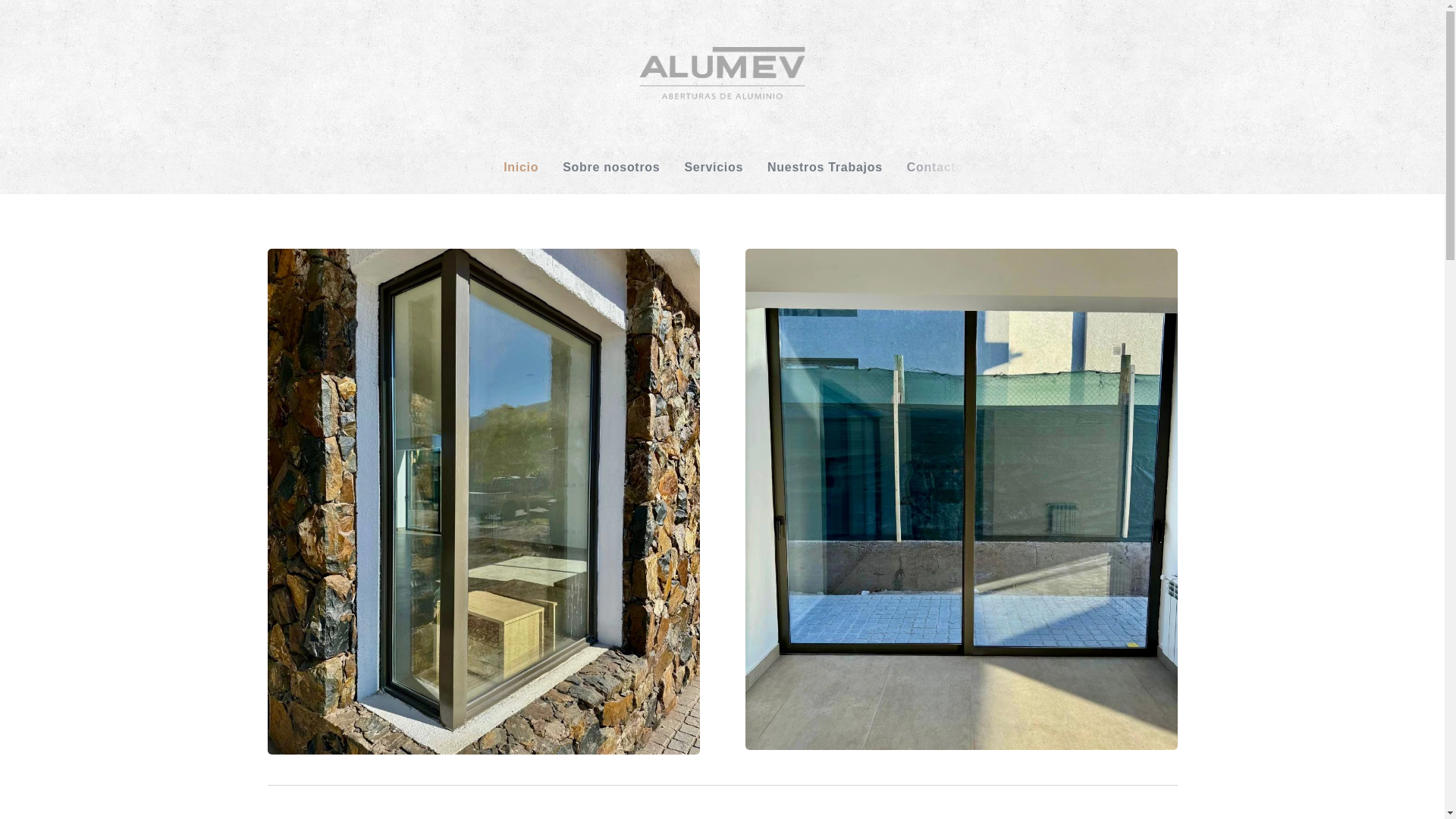 website screenshot of https://alumevaberturas.com/