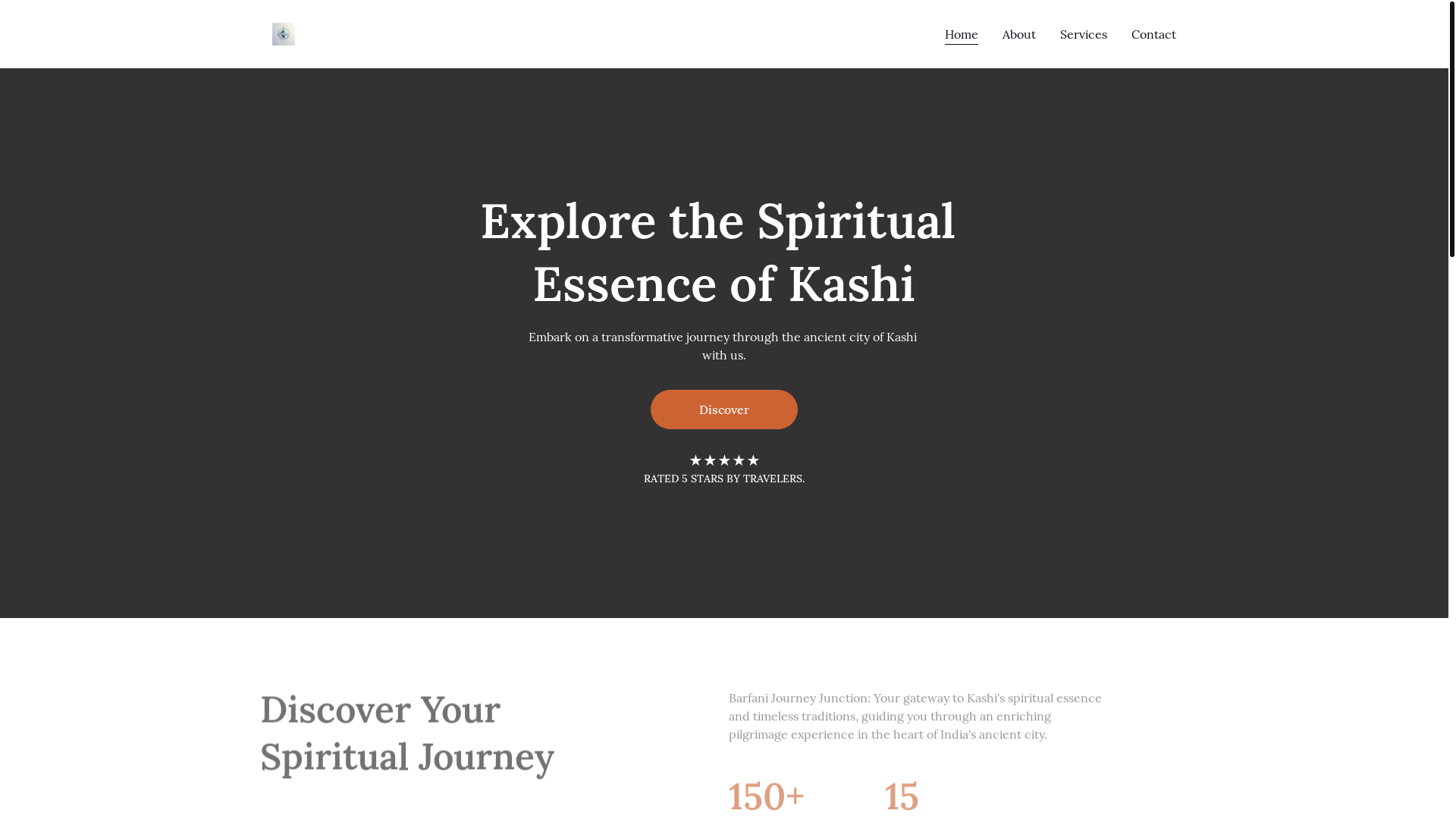 website screenshot of https://barfanijourneyjunction.com/