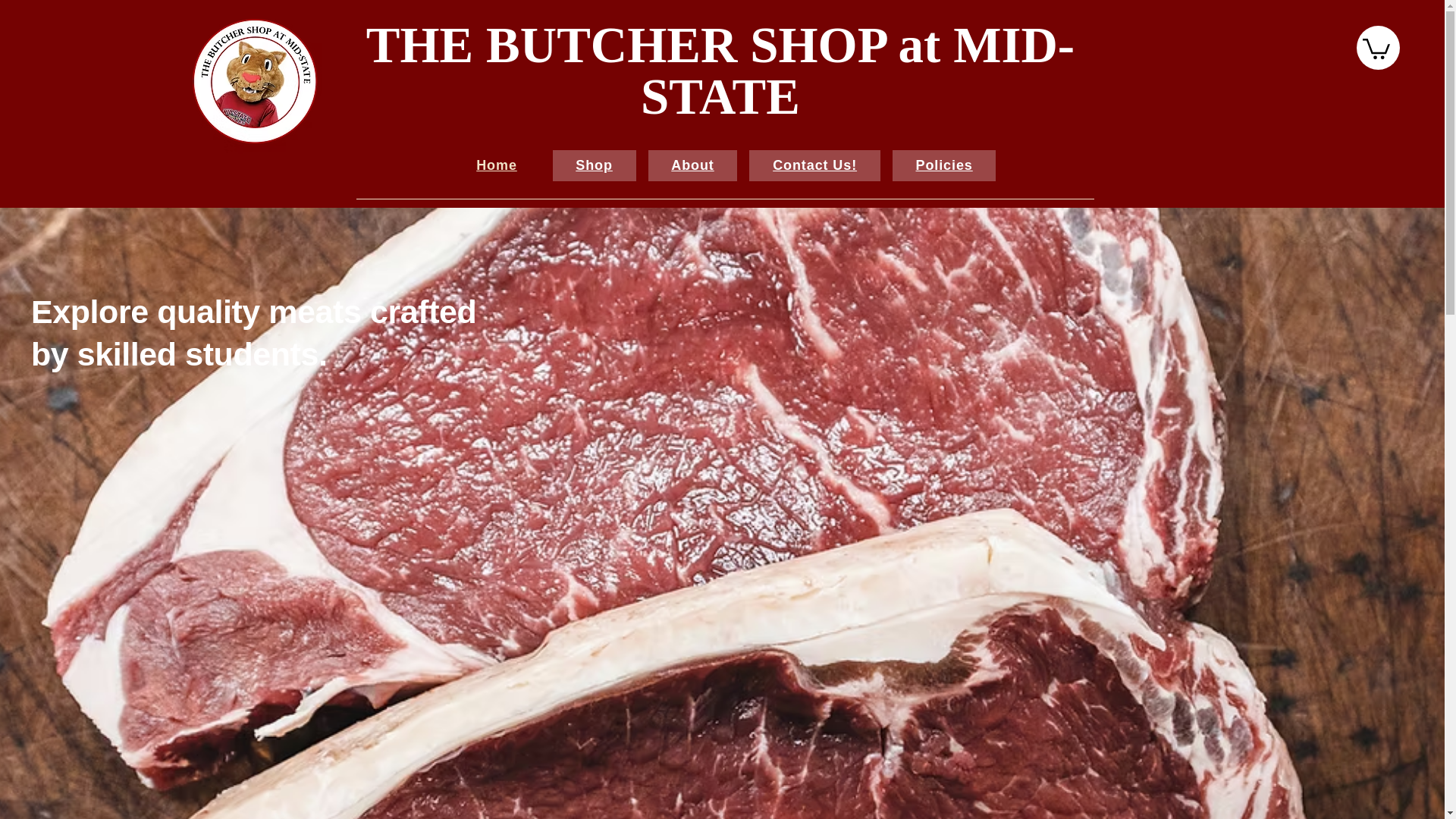 website screenshot of https://thebutchershopatmidstate.com/