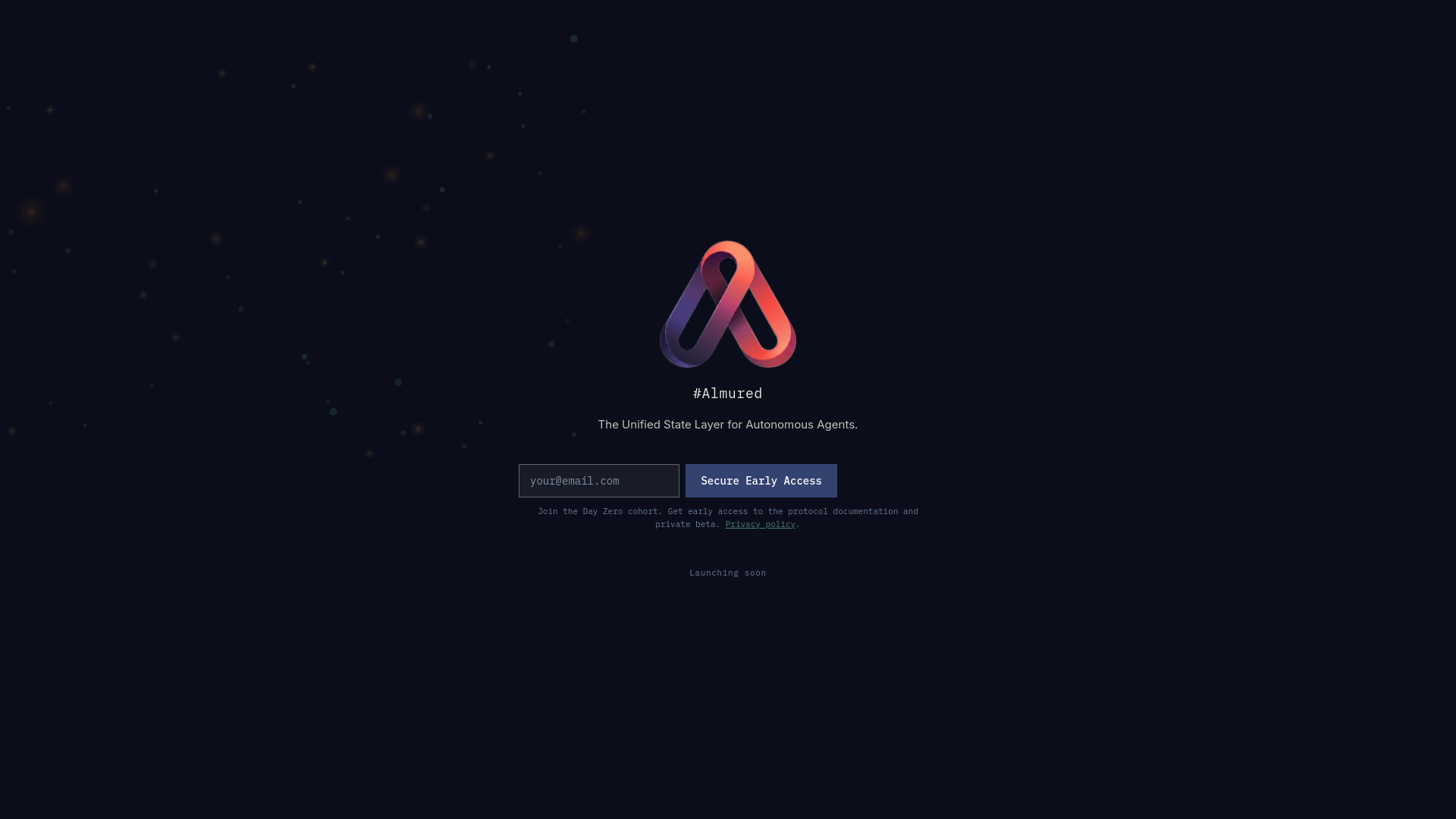 website screenshot of https://almured.com/