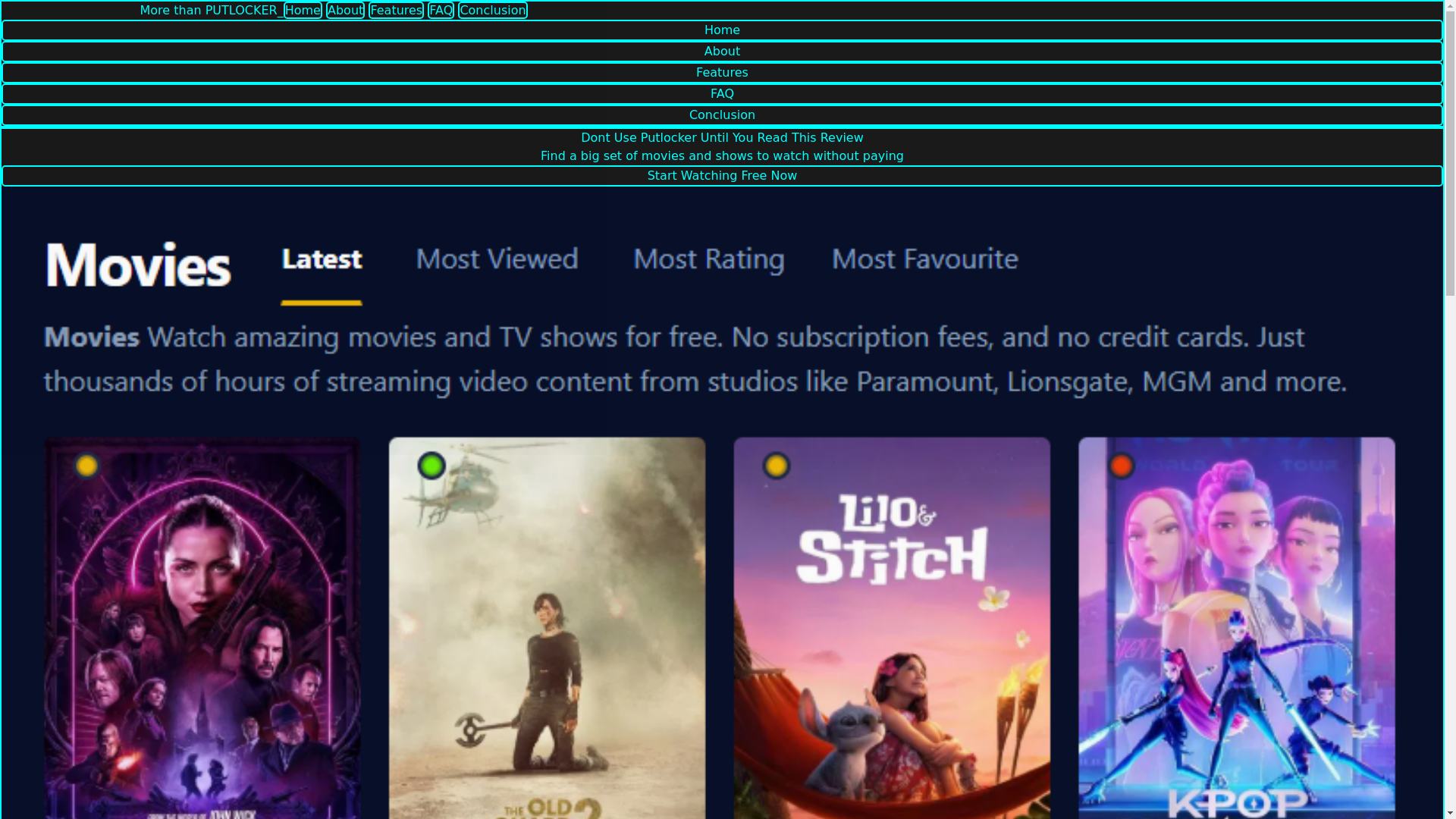 website screenshot of https://putlocker-4oim.pages.dev/
