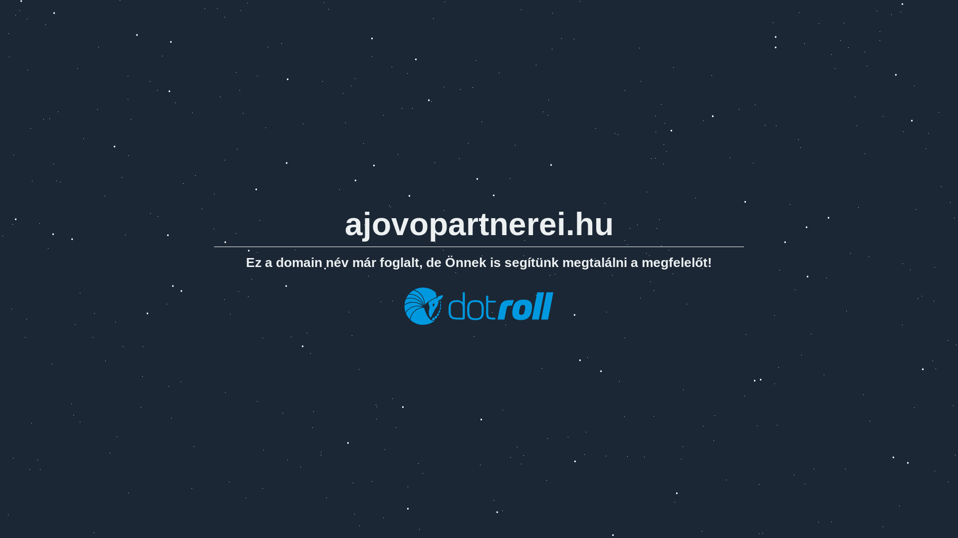 website screenshot of https://ajovopartnerei.hu/