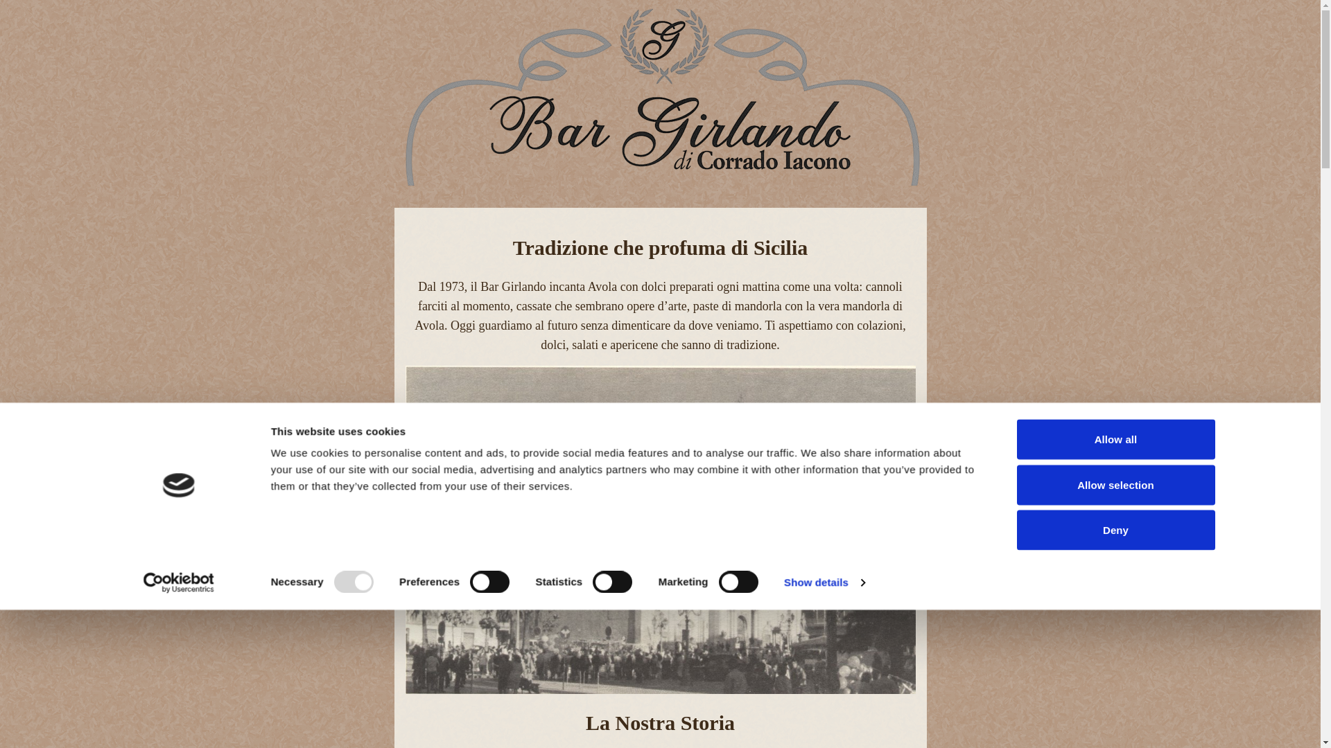 website screenshot of https://bargirlando.it/