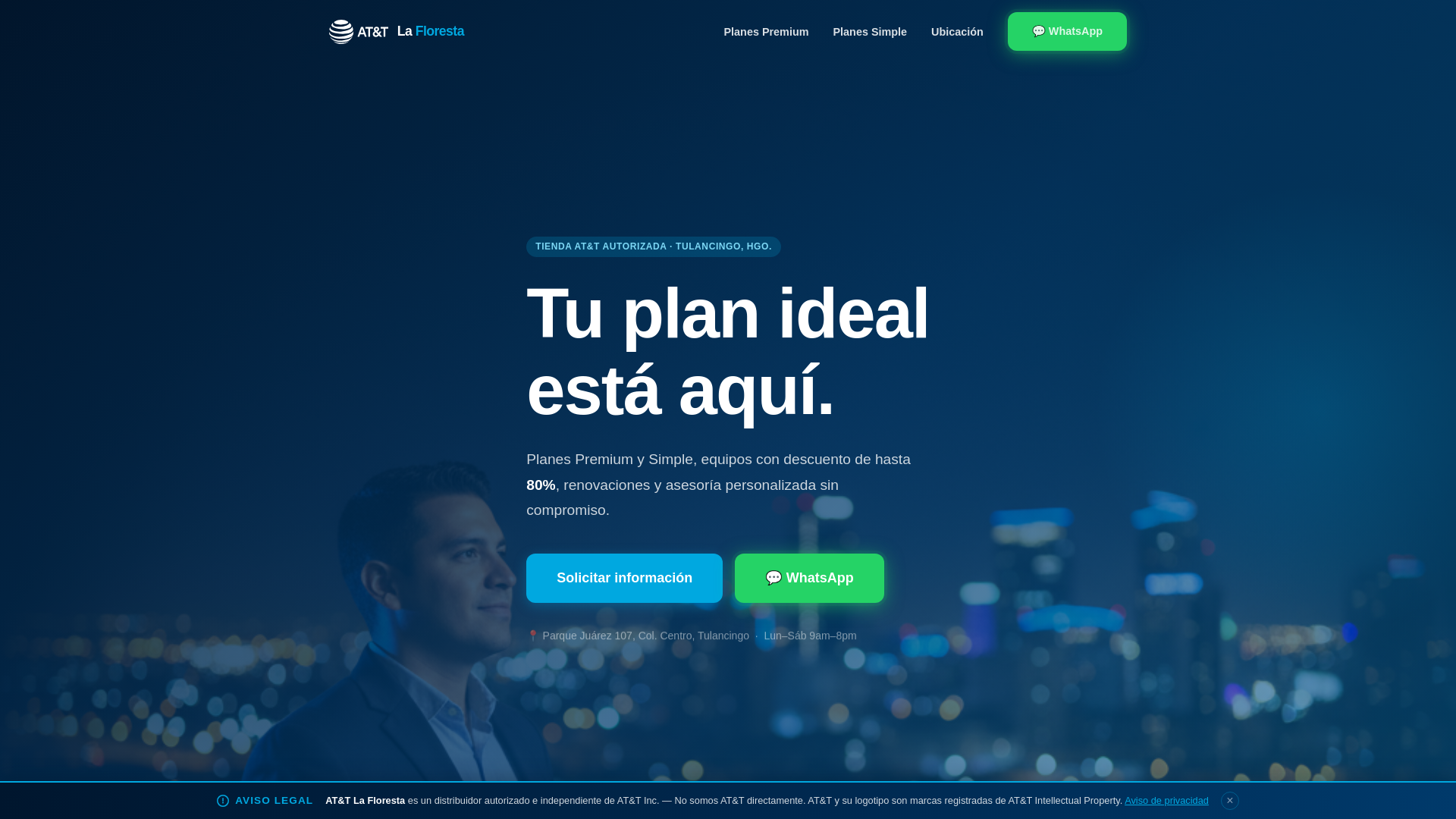 website screenshot of https://attlafloresta.com