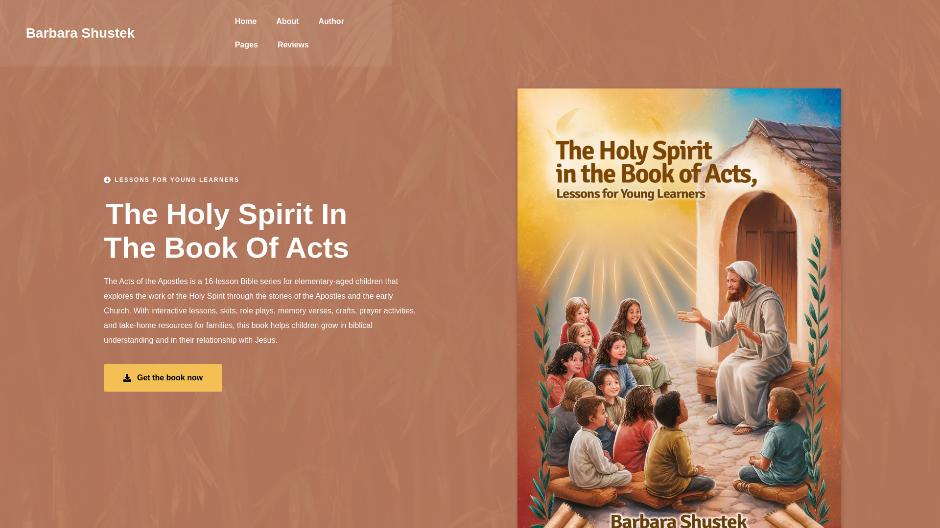 website screenshot of https://barbarashushtek.com/