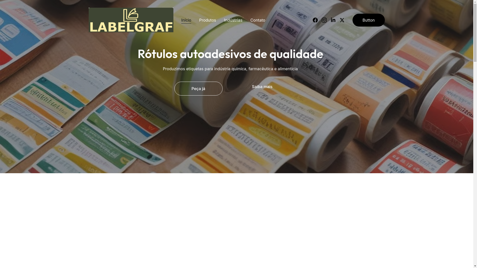 website screenshot of https://labelgraf.com.br/