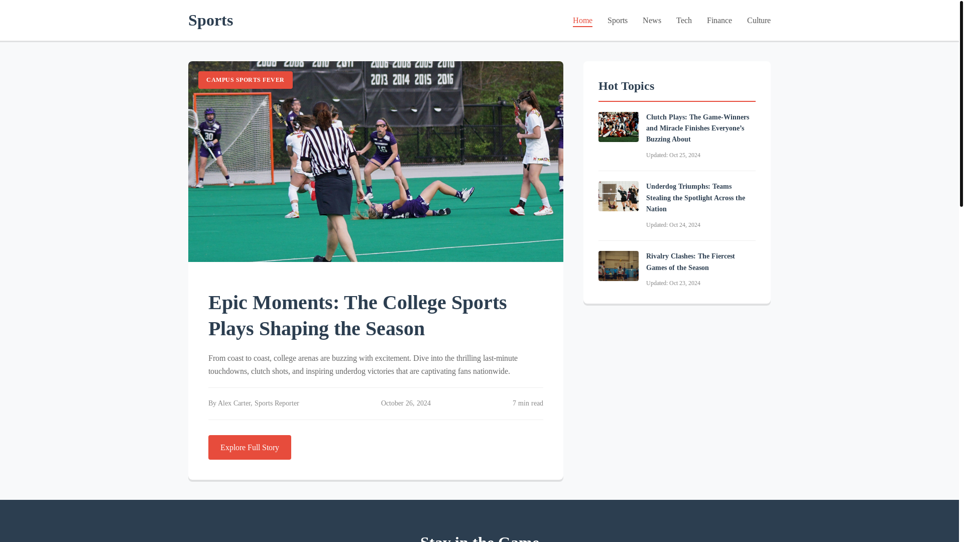 website screenshot of https://dailyarena.site/