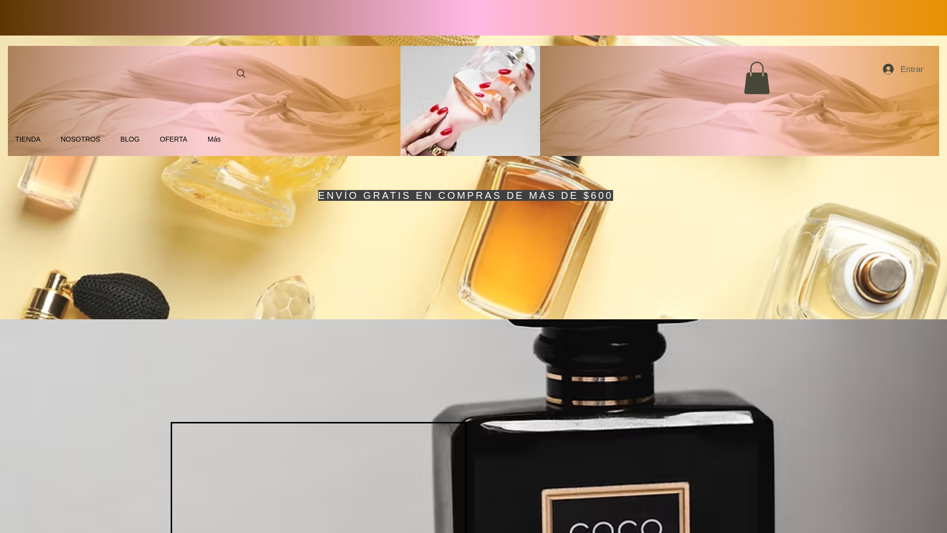 website screenshot of https://maisoneauperfum.com/