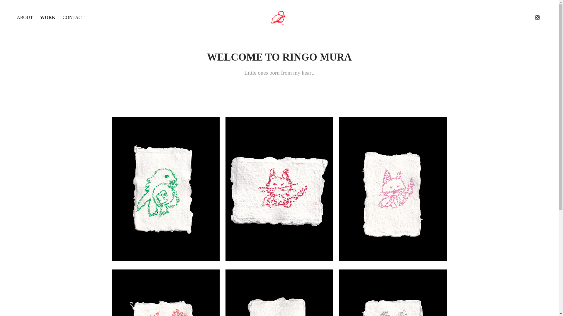 website screenshot of https://ringomurart.com/