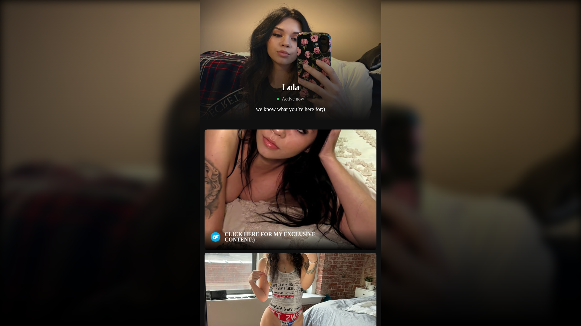 website screenshot of https://lolavexsocials.com/