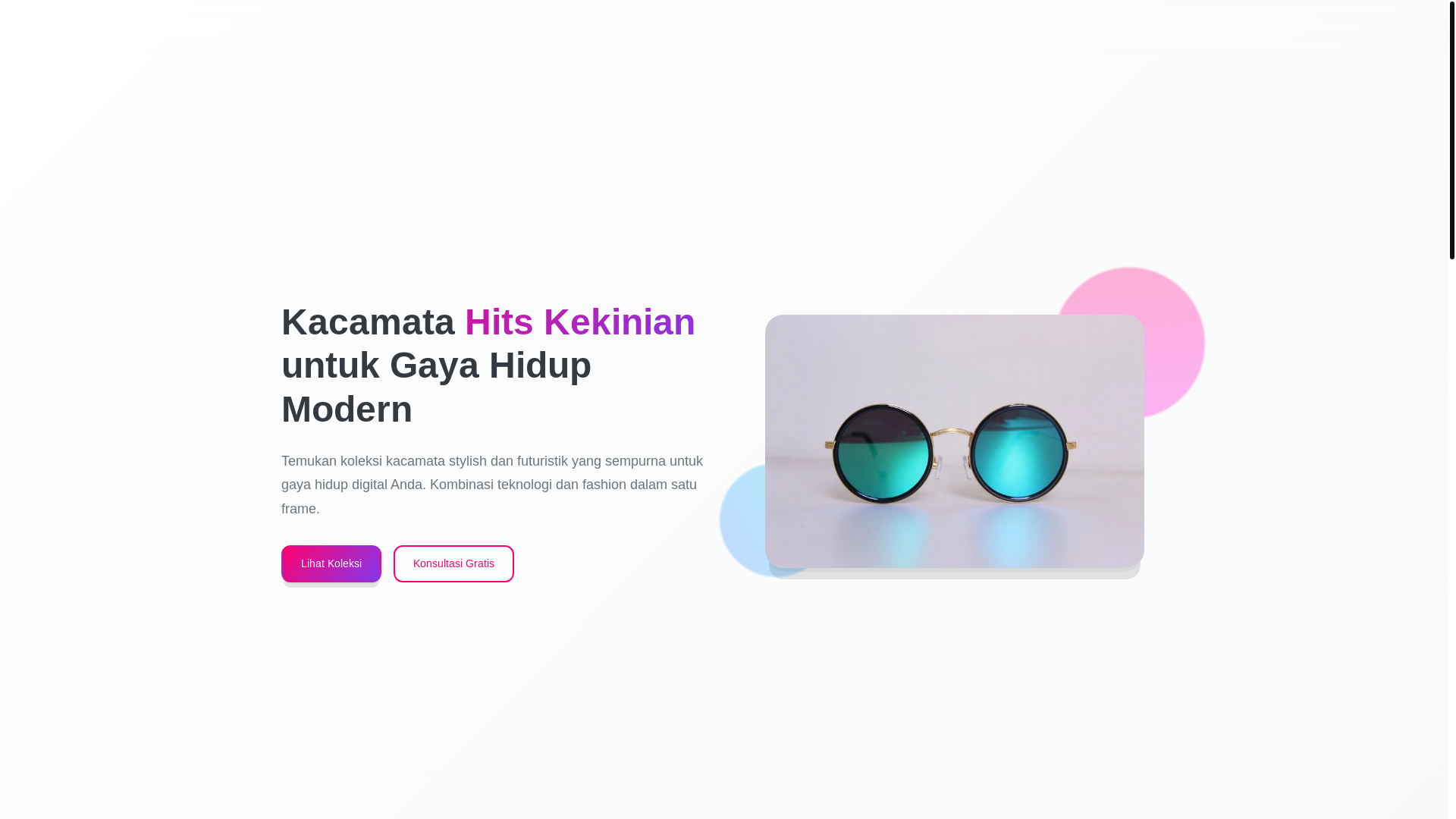 website screenshot of https://kacamatahitskekinian.pages.dev/