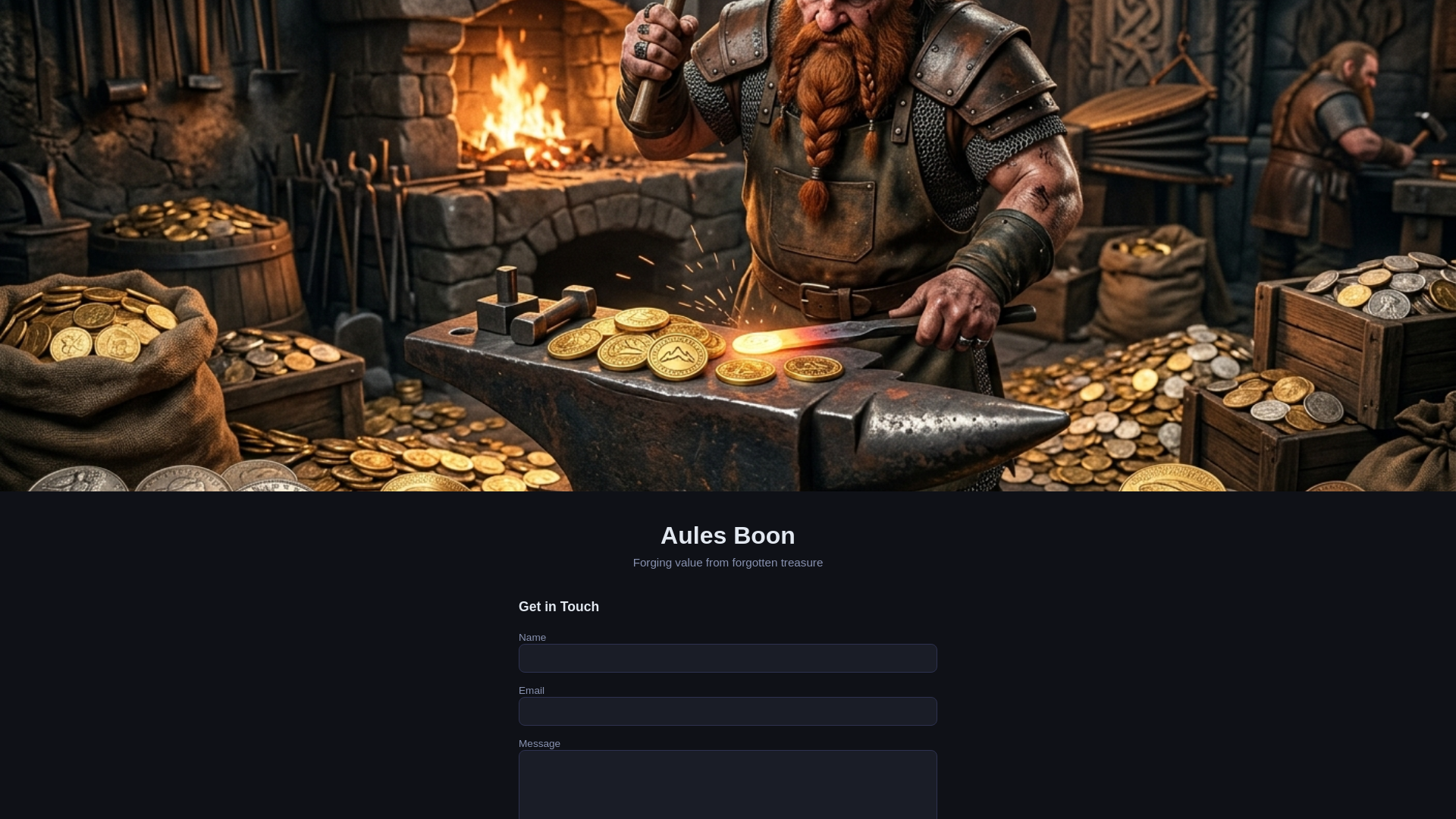 website screenshot of https://aulesboon.com/