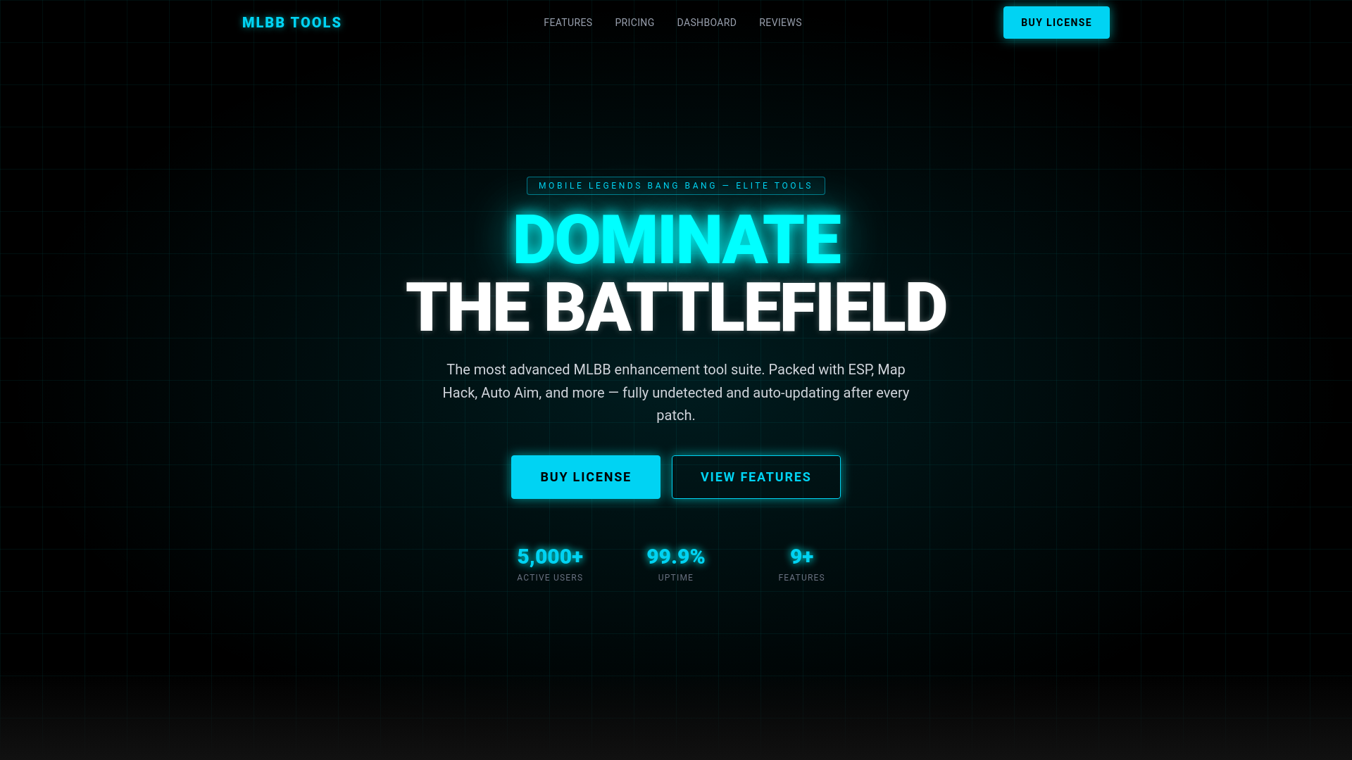 website screenshot of https://marcocheat.my.id