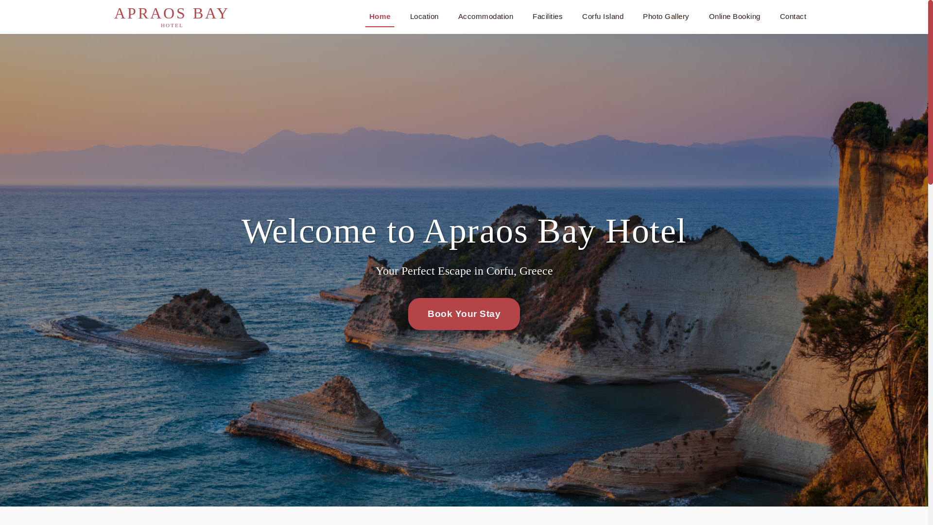 website screenshot of https://hotel-apraos-bay.pages.dev/