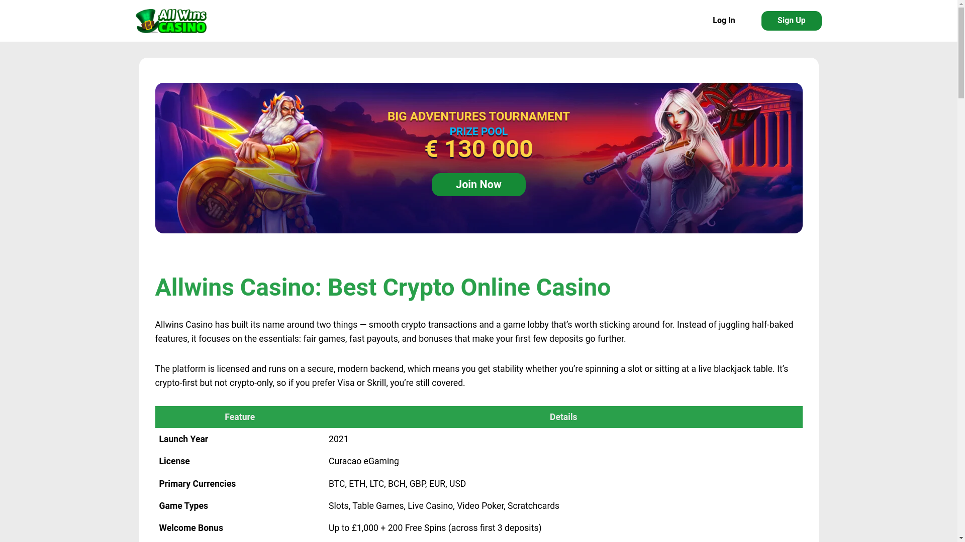 website screenshot of https://madcasino-gb.uk/