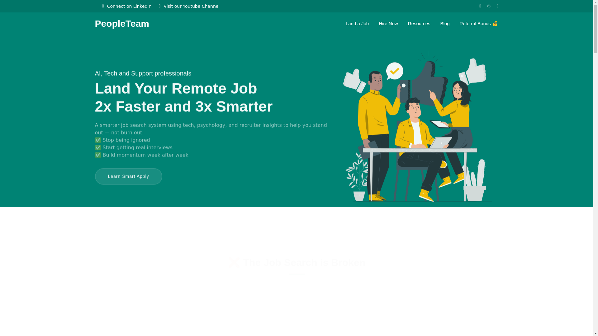 website screenshot of https://peopleteam-technology.com/