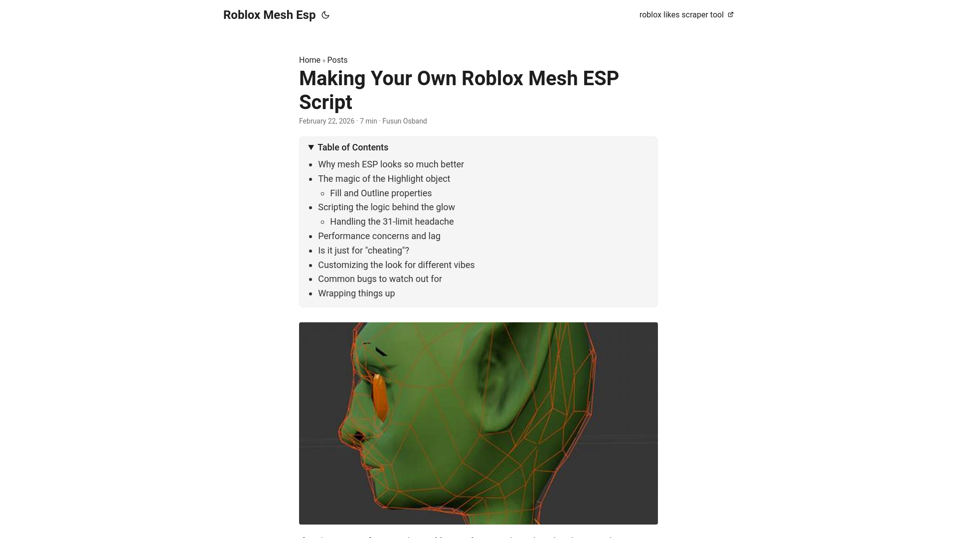 website screenshot of https://roblox-mesh-esp.pages.dev/