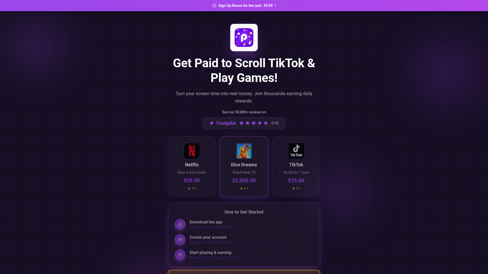 website screenshot of https://playfulgoal.pages.dev/