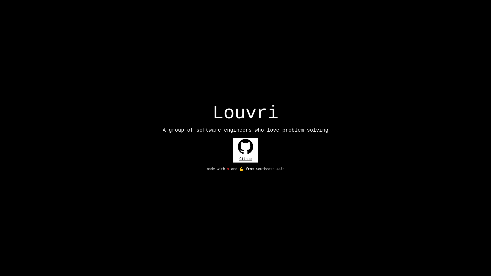 website screenshot of https://louvri-website.pages.dev/