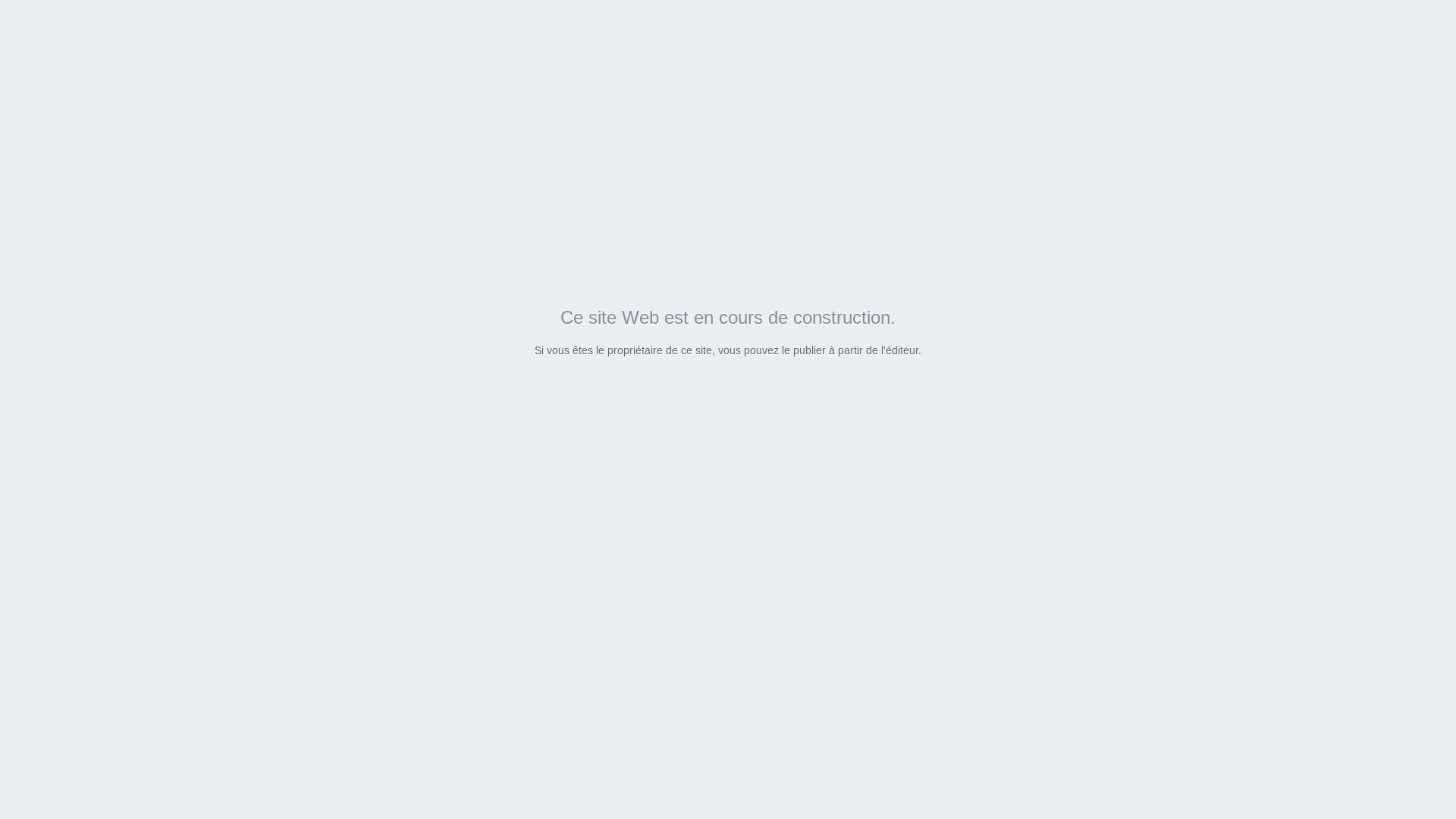 website screenshot of https://siteclefsenmain.fr/