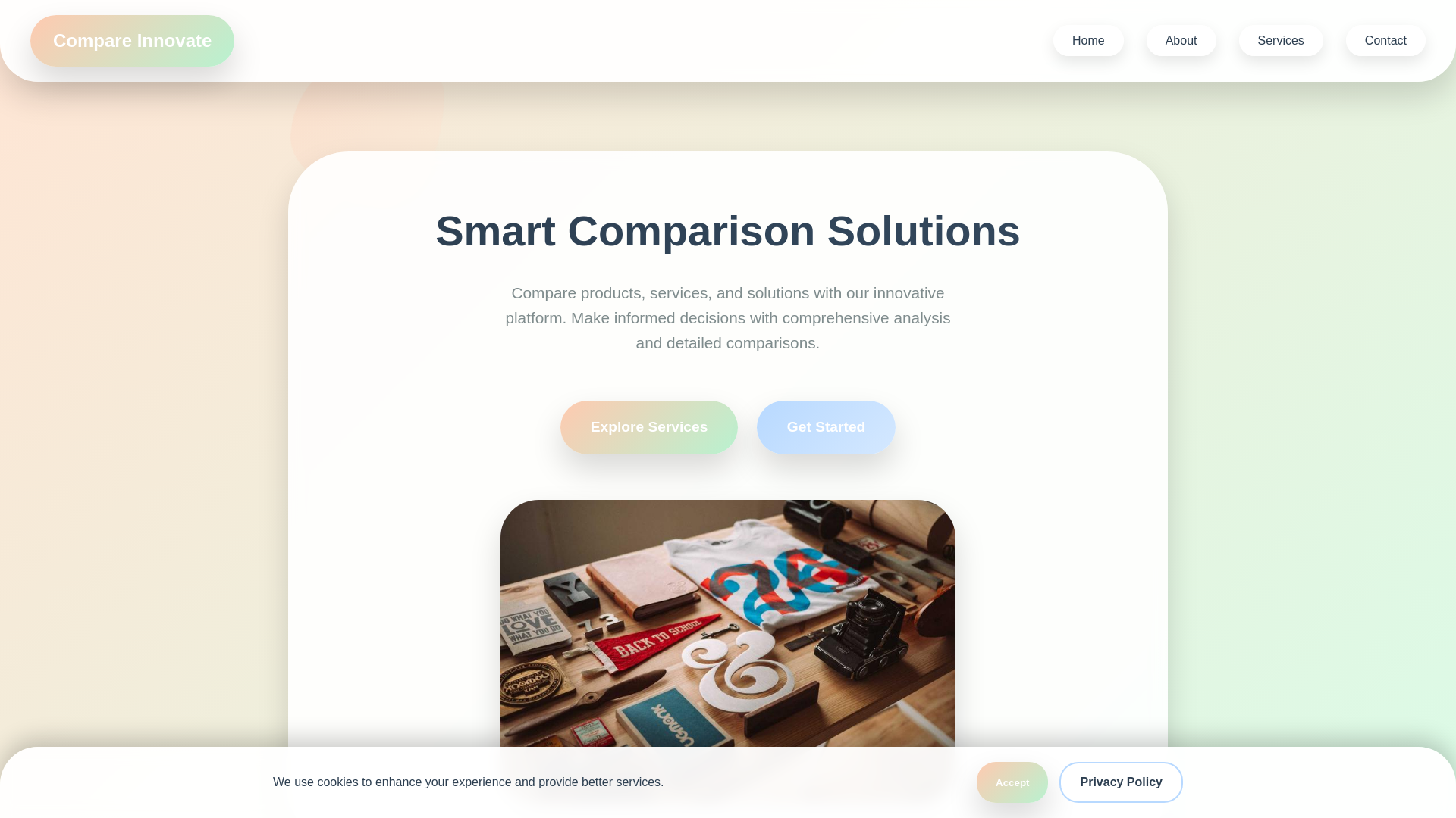 website screenshot of https://comparisoninnovate.click/