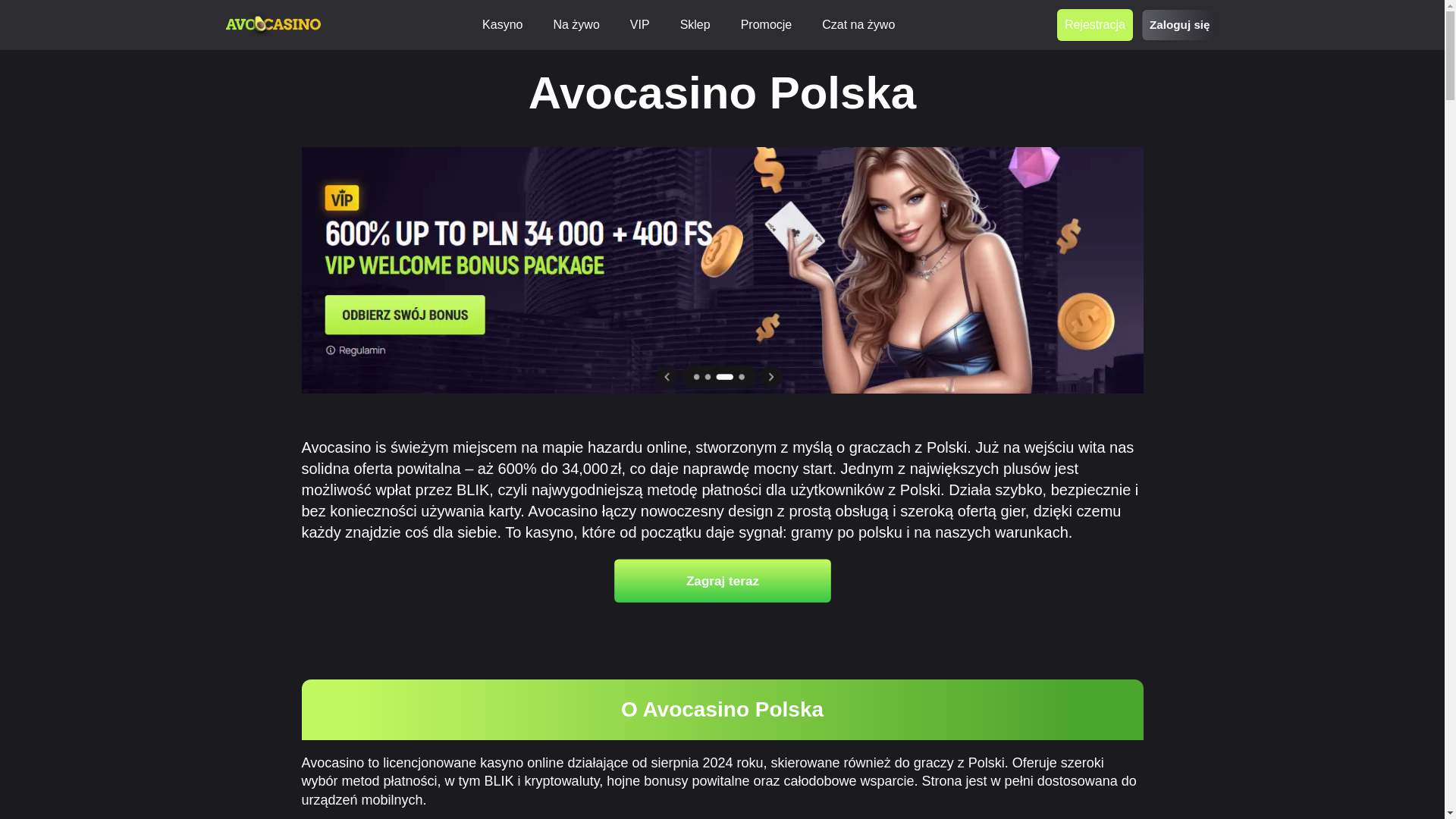 website screenshot of https://avo-casino-com-pl-8658.pages.dev/
