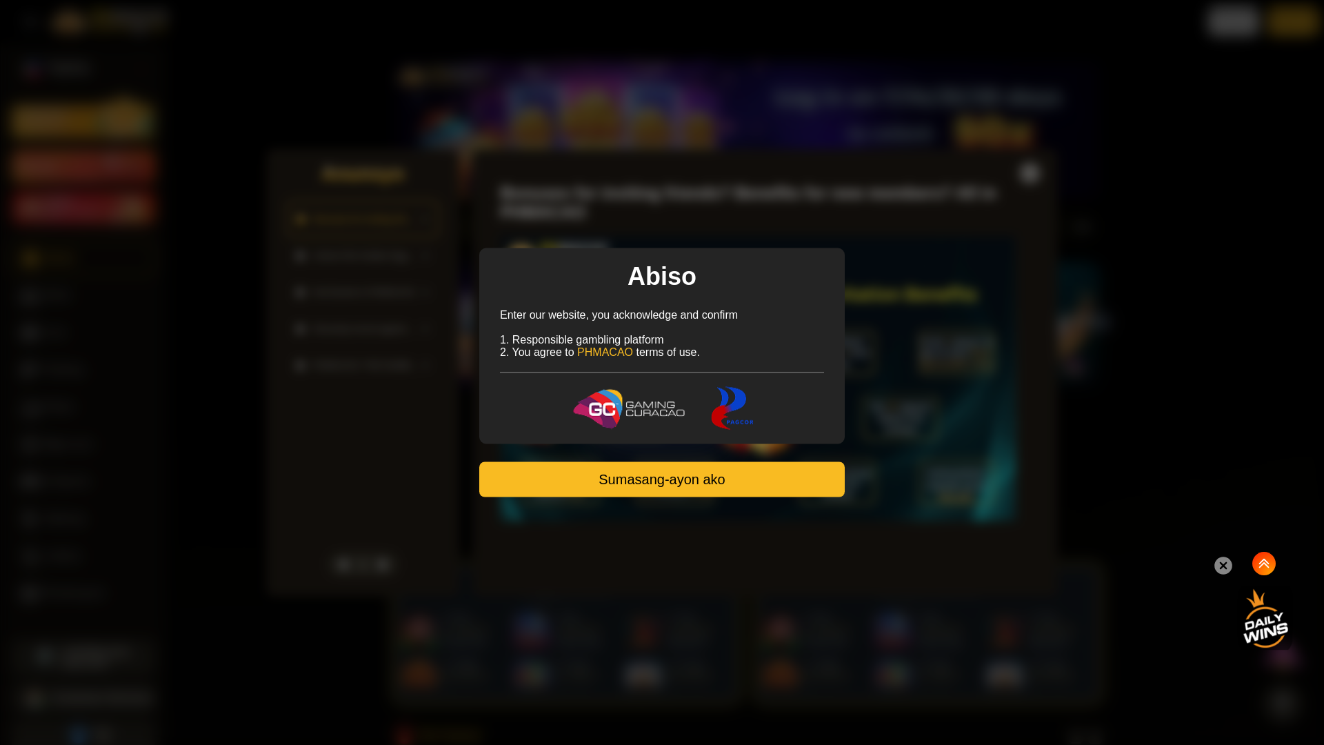 website screenshot of https://phmacao810.com/