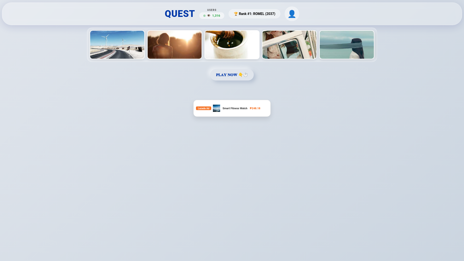 website screenshot of https://questme4.pages.dev/
