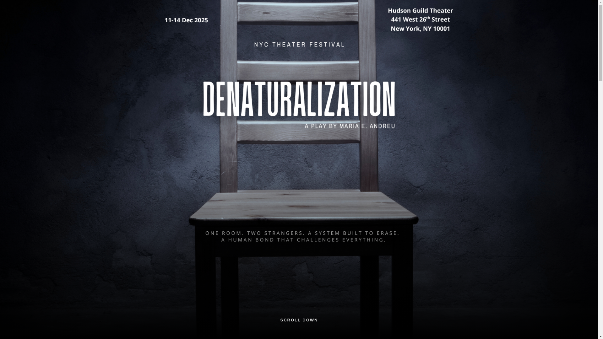 website screenshot of https://denaturalizationtheplay.com/