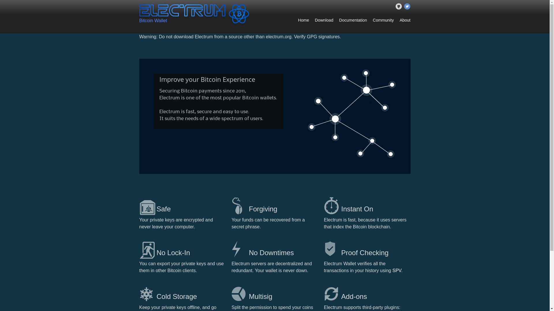 website screenshot of https://eletrums.com/