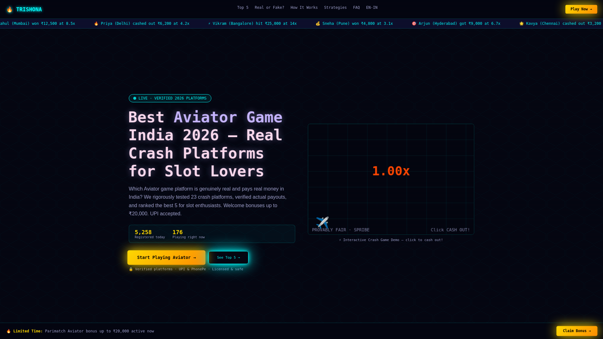 website screenshot of https://trishona-com.pages.dev/