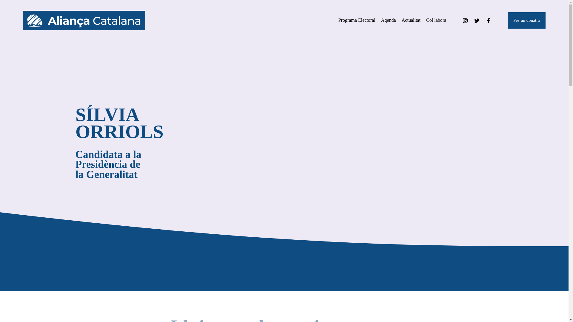 website screenshot of https://orriols2024.cat/