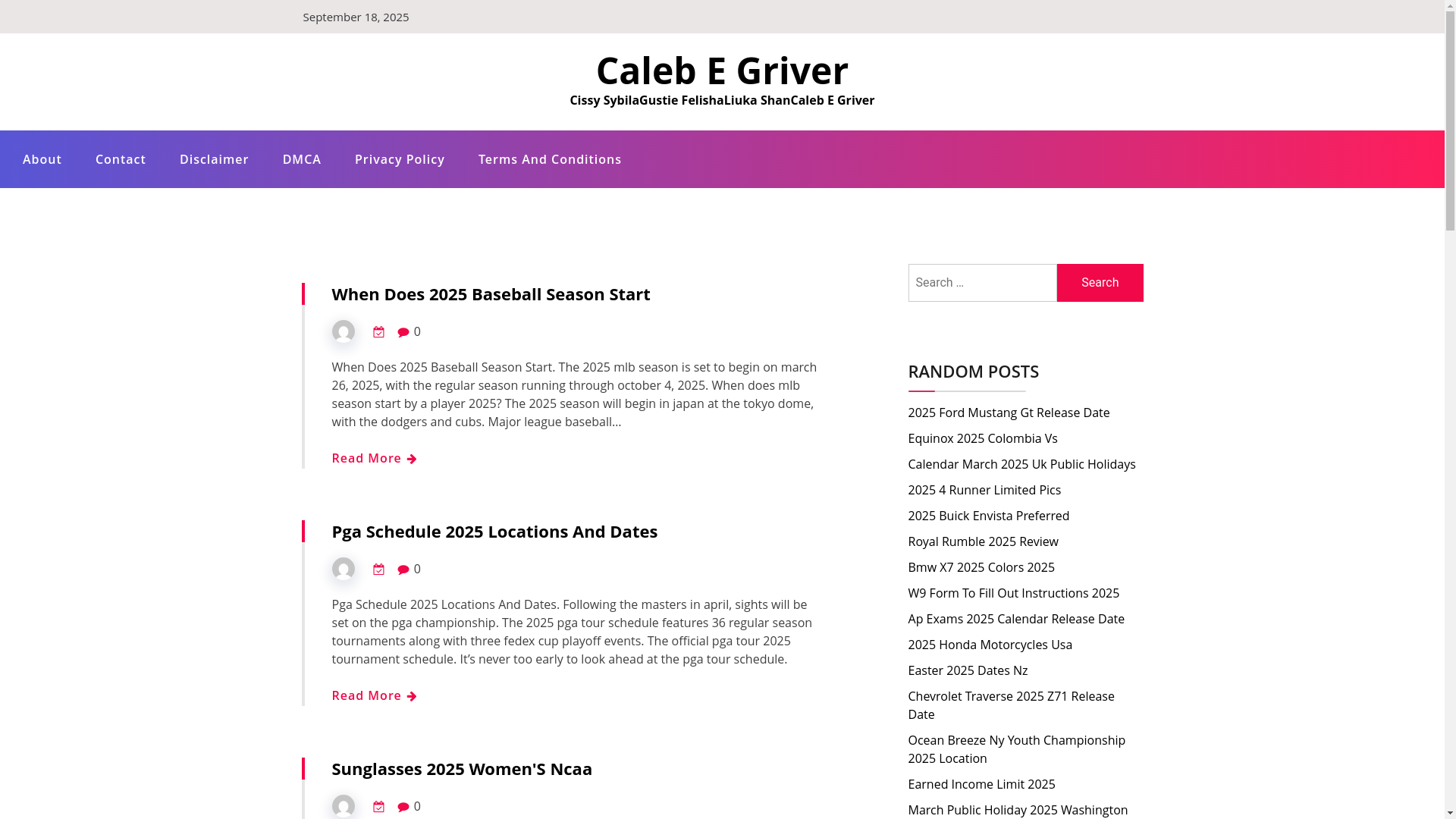 website screenshot of https://calebegriver.pages.dev/