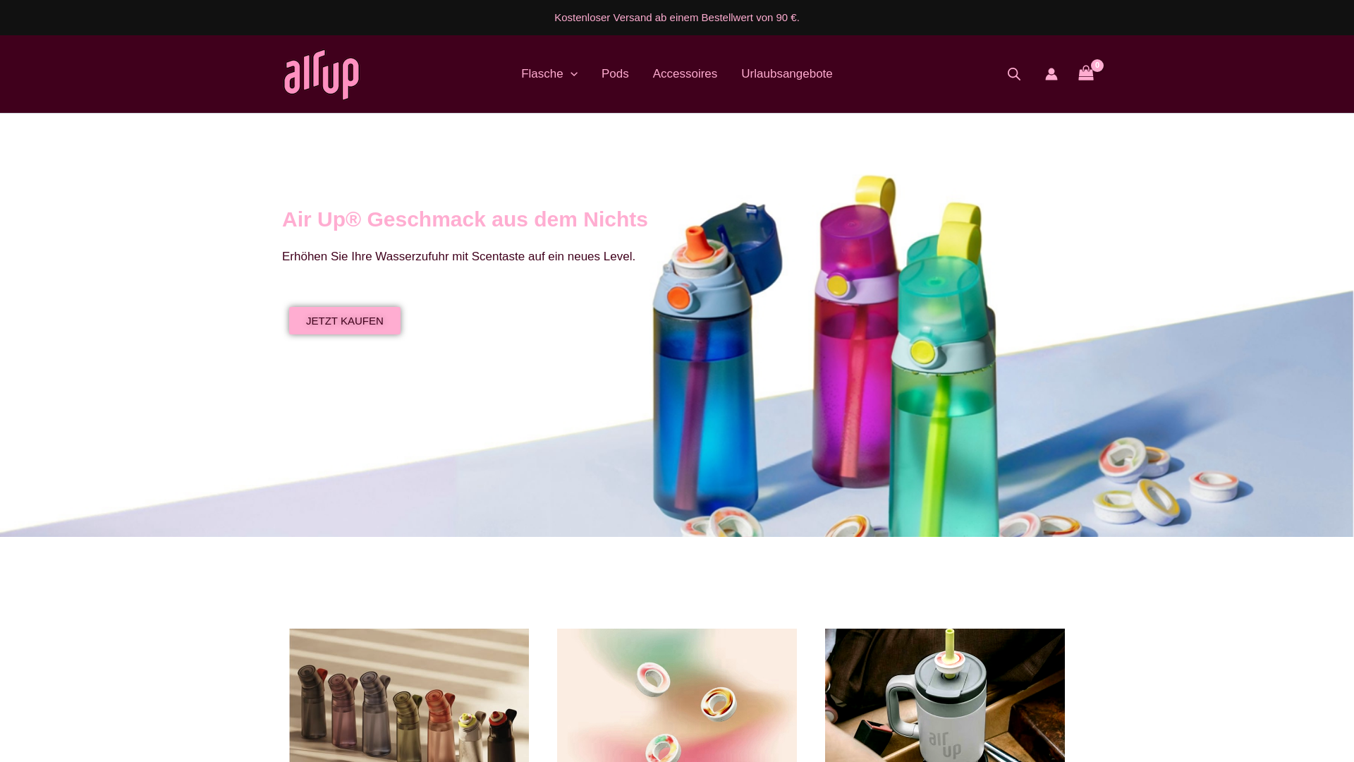 website screenshot of http://air-uposterreich.com/