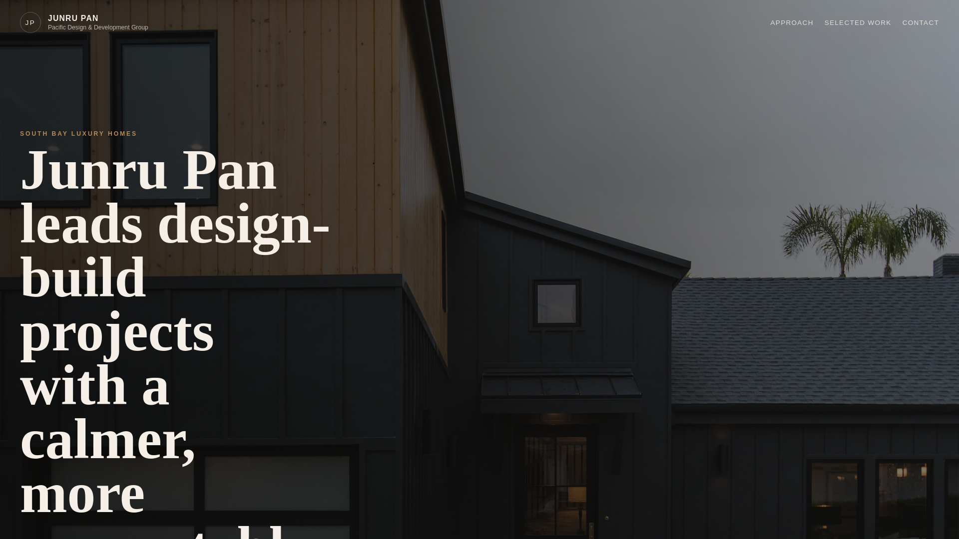 website screenshot of https://camr-junru-pan-demo.pages.dev/