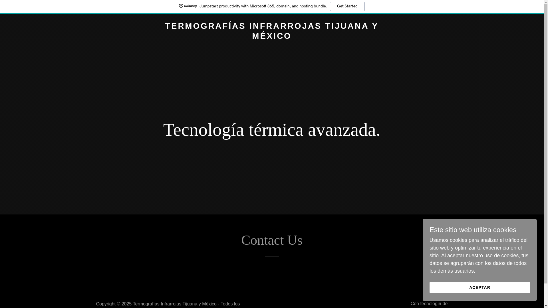website screenshot of https://termografias.net/