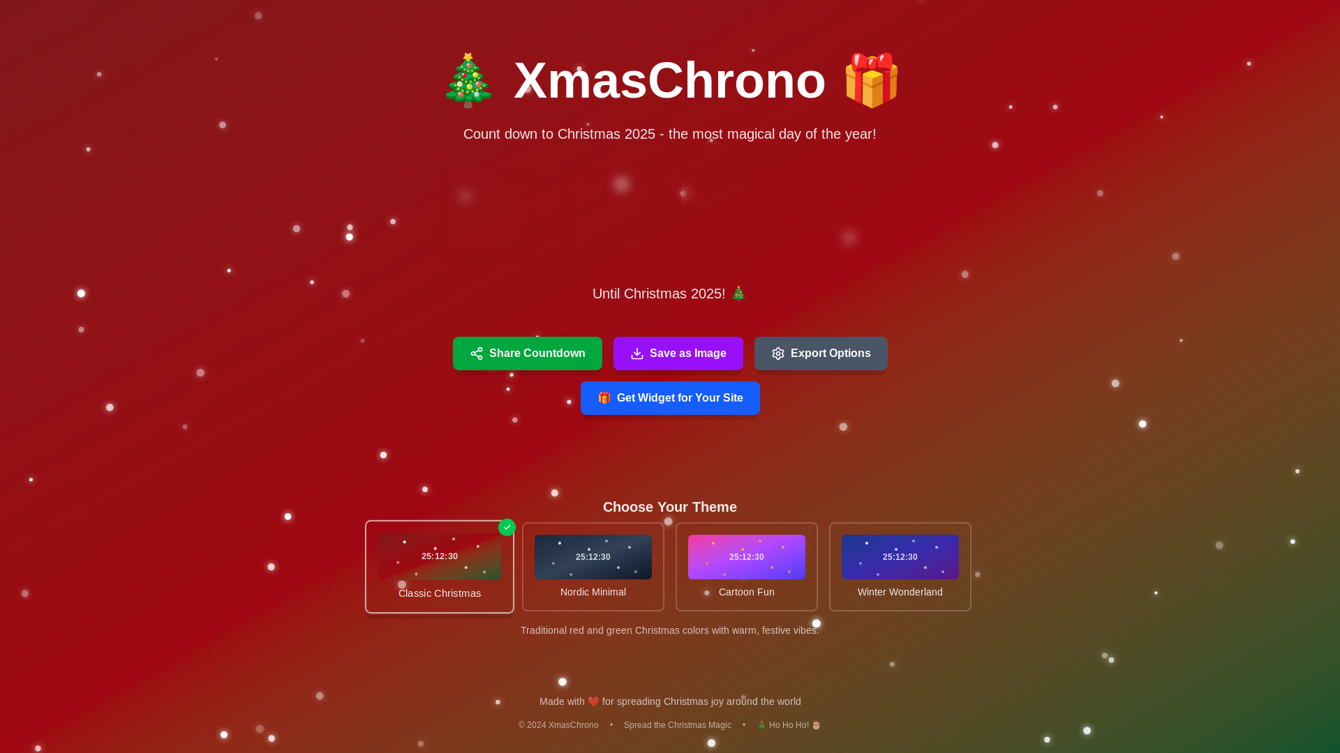 website screenshot of https://xmascountdownclock-com.pages.dev/