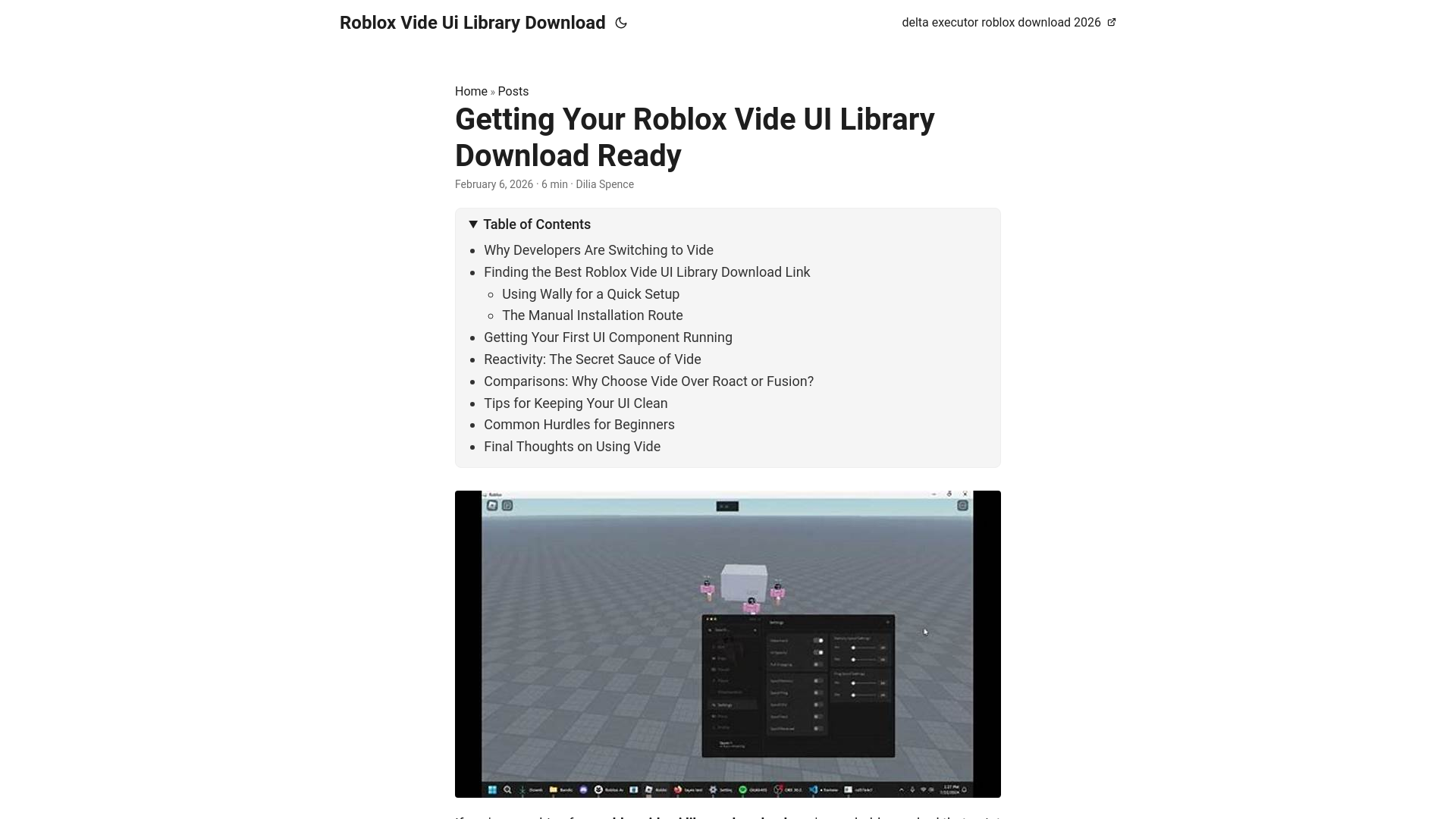 website screenshot of https://roblox-vide-ui-library-download.pages.dev/