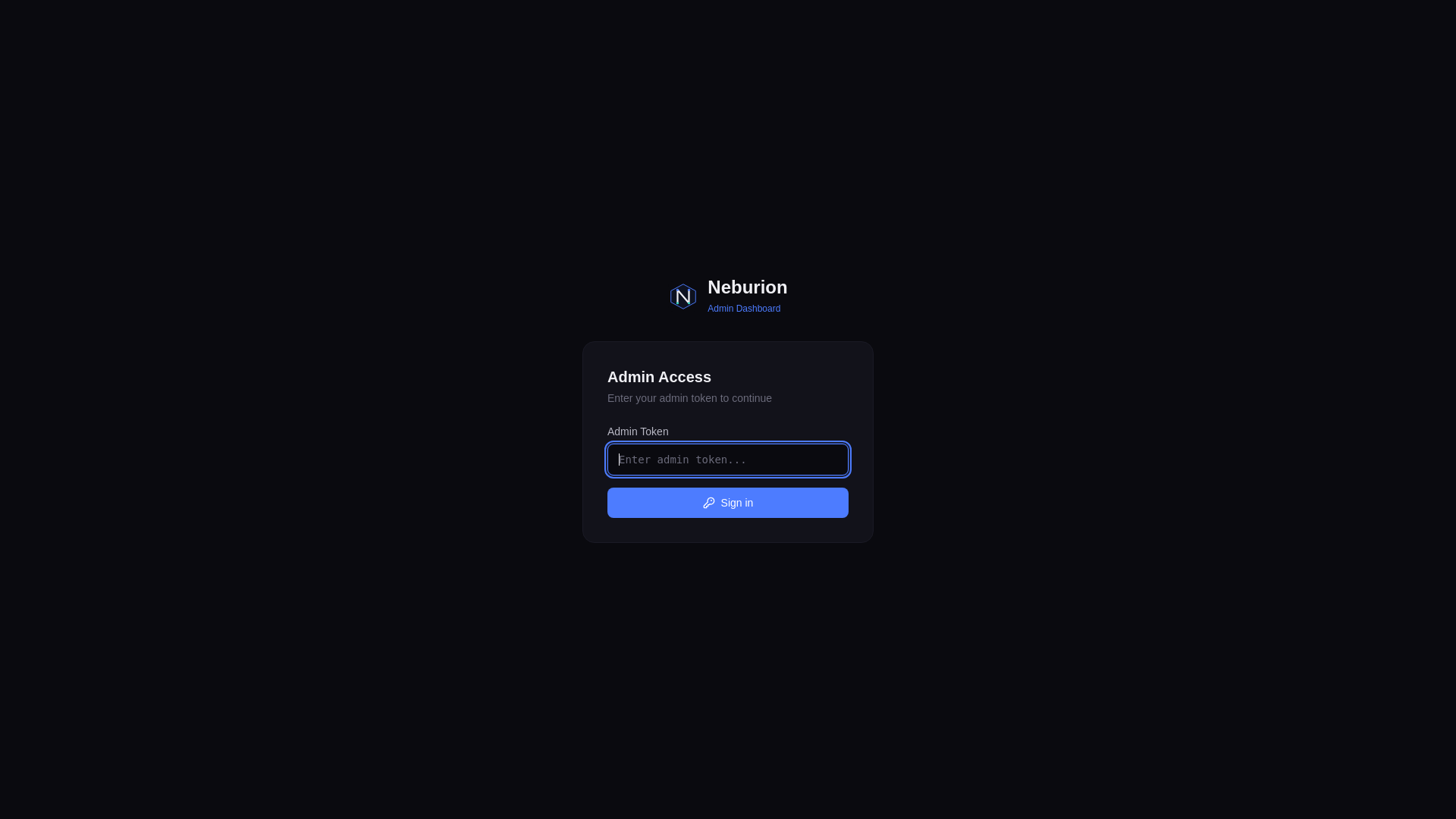website screenshot of https://neburion-admin.pages.dev/
