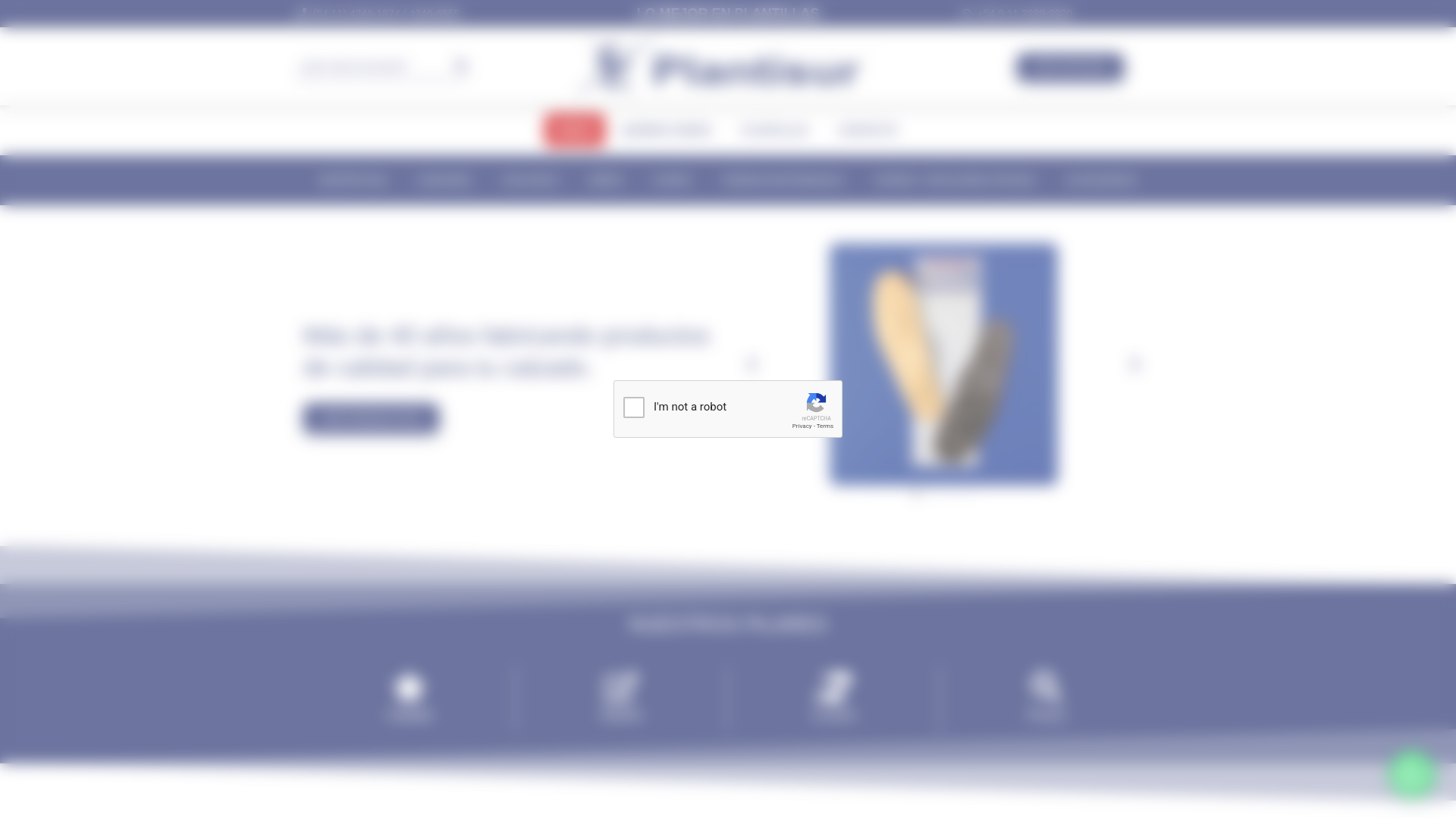 website screenshot of https://plantisur.com.ar